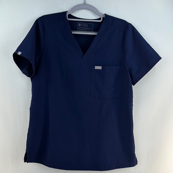 Figs Short Sleeve Scrub Top - Picture 1 of 6